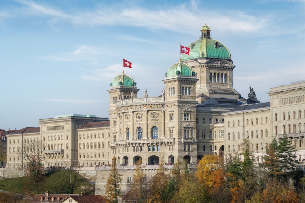 Federal Palace of Switzerland (Bundeshaus) - Bern, Switzerland